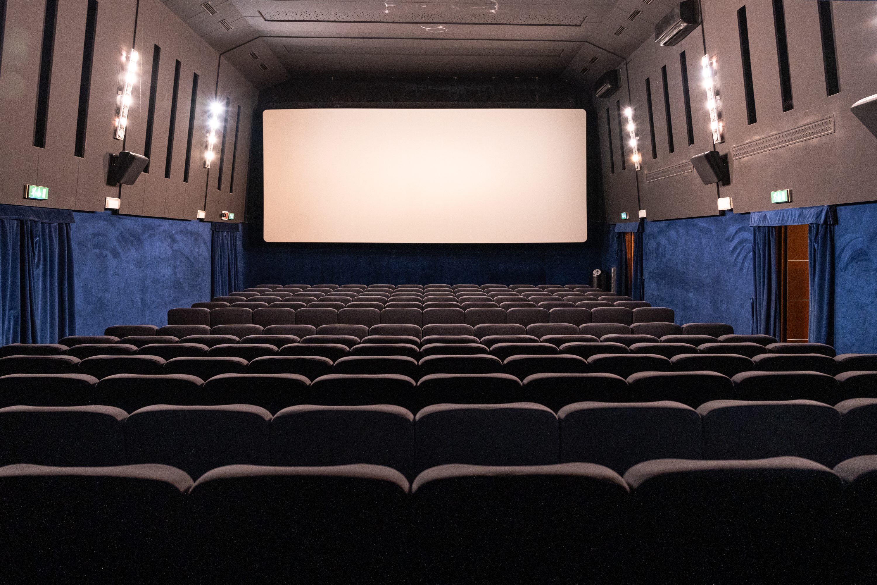 Vista della Sala di Roma D’Essai