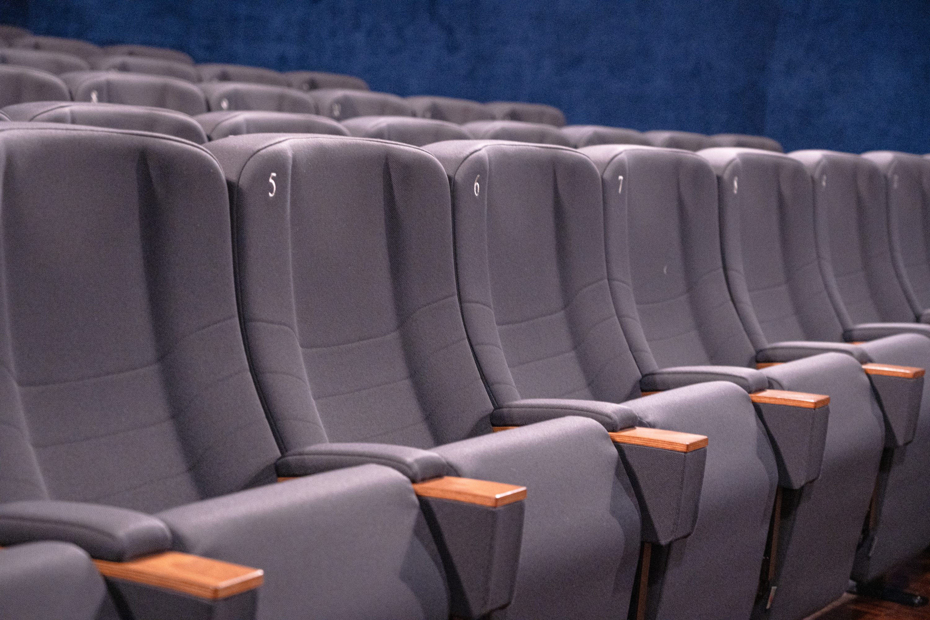 Vista della Sala di Roma D’Essai