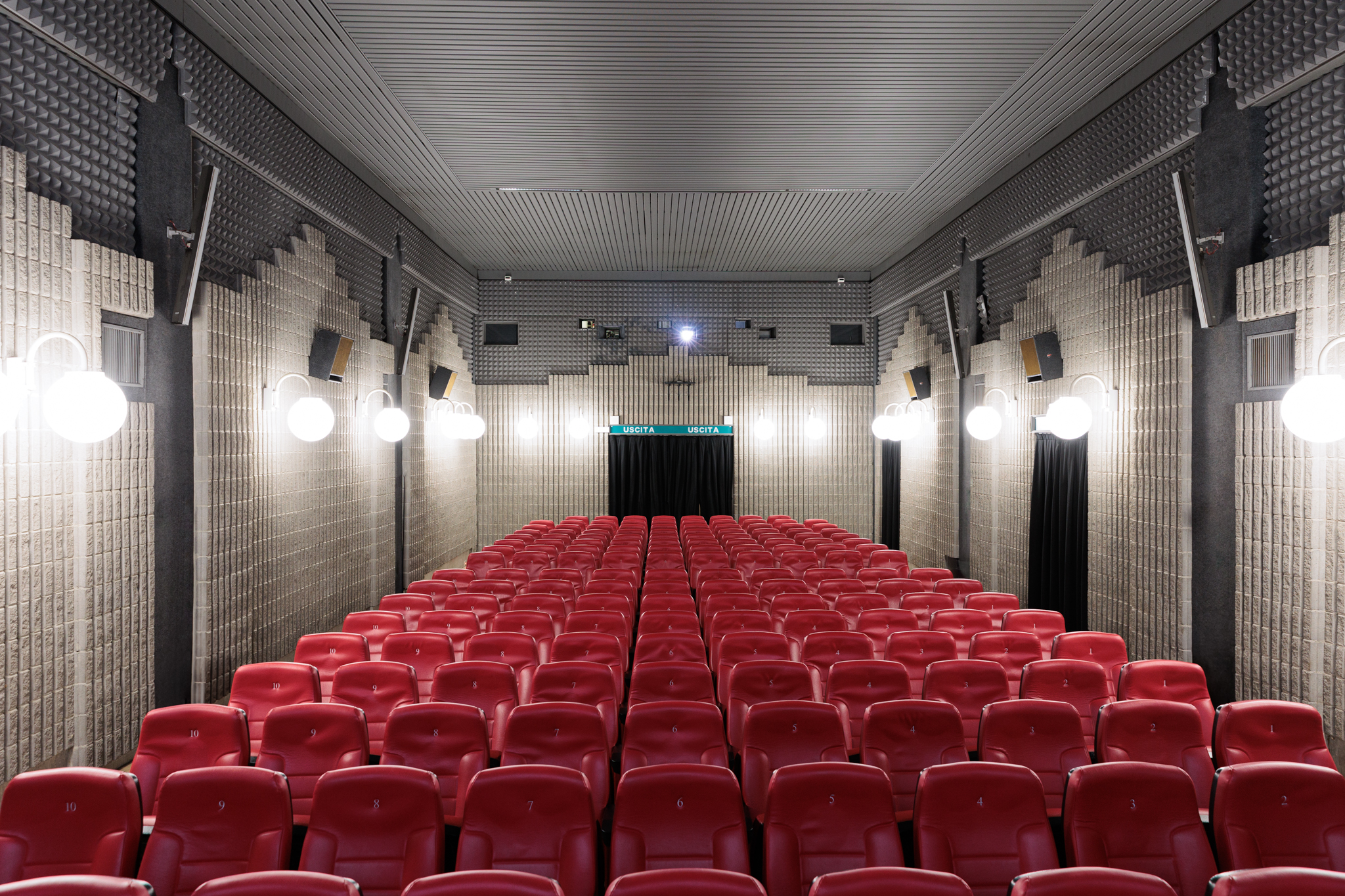Vista della Sala di Cinema Europa