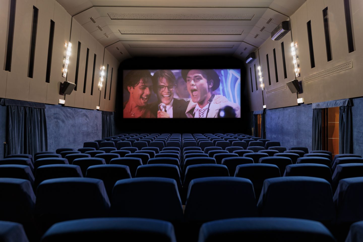 Vista di una sala di Roma D’Essai