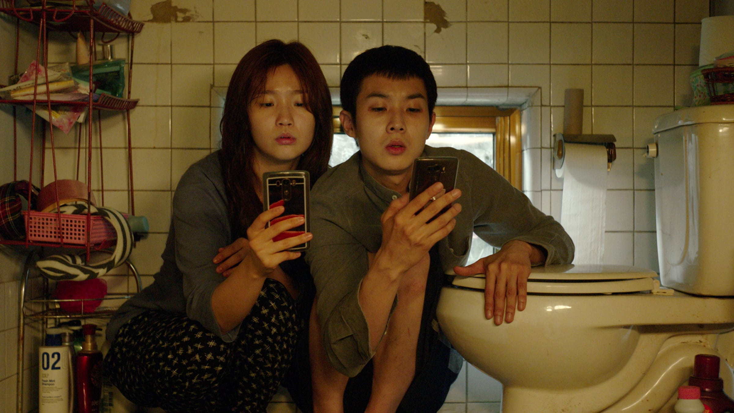 Scena dal film Parasite